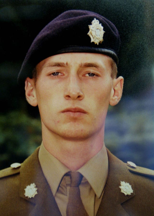 Private Sean Benton who died at Deepcut army barracks