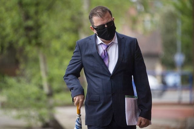 Unal Gokbulut arrives at Ipswich Magistrates’ Court