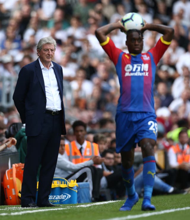 Crystal Palace manager Roy Hodgson has been impressed by Aaron Wan-Bissaka's attitude as much as his aptitude