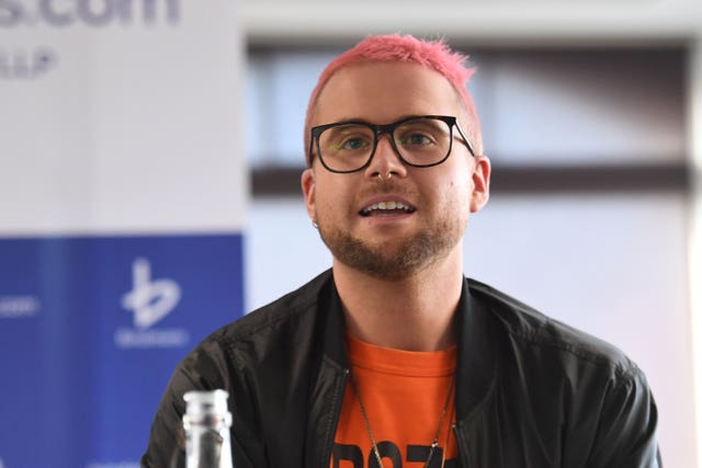 Whistleblower Christopher Wylie (Stefan Rousseau/PA)