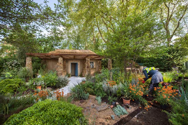 Prince Harry's Sentebale Garden at the 2015 RHS Chelsea Flower show (Anthony Devlin/PA)