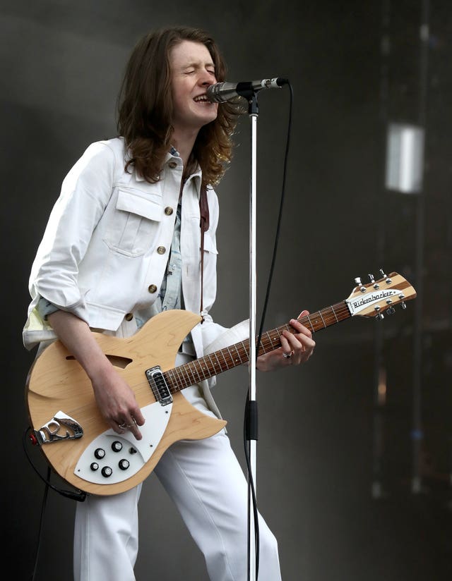 Blossoms perform on the main stage at the TRNSMT music festival in 2017 (Andrew Milligan/PA)