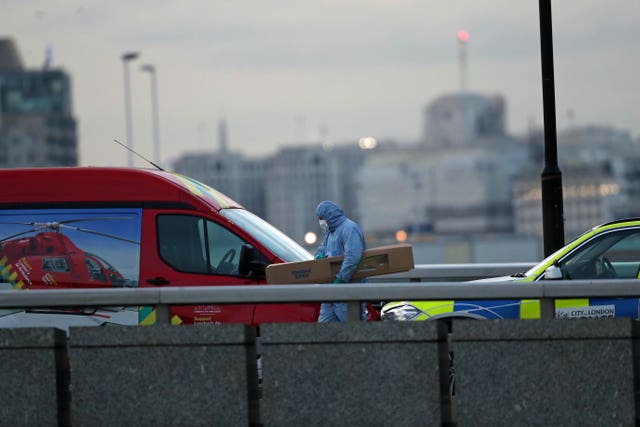 Incident on London Bridge