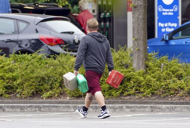 Petrol panic-buying