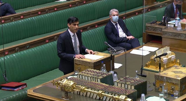 Chancellor Rishi Sunak