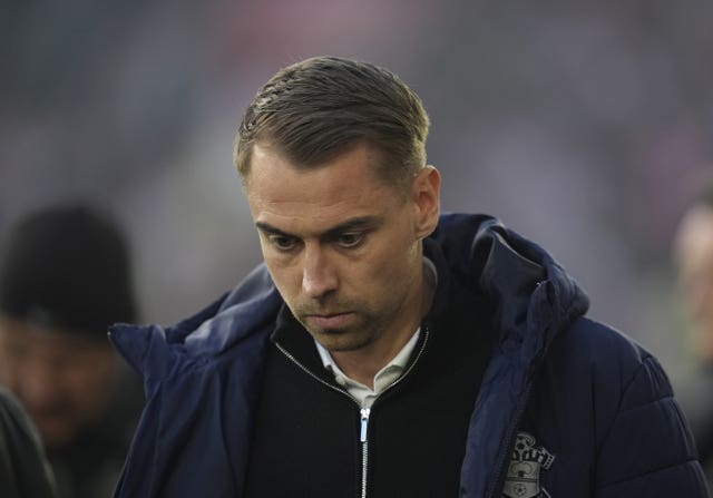 Southampton head coach Tonda Eckert pictured before the Championship play-off semi-final second leg against Middlesbrough