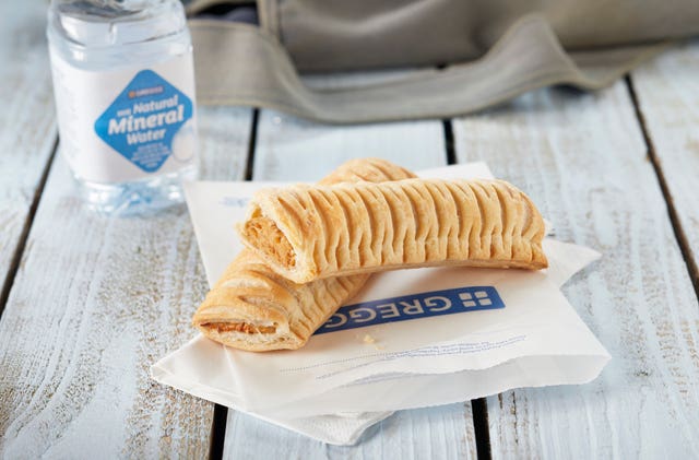 Greggs' vegan sausage roll