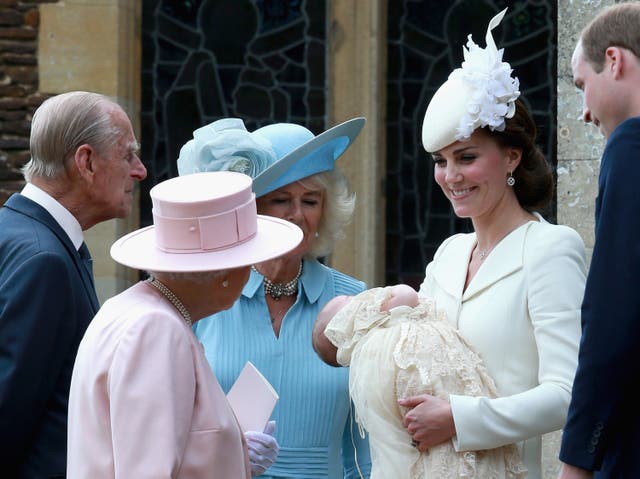 Princess Charlotte's christening