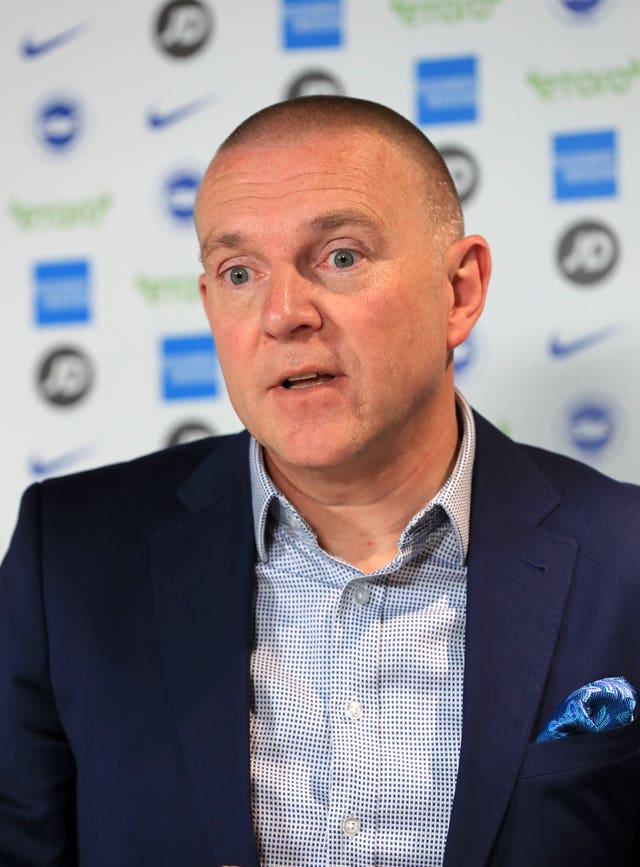 Brighton chief executive Paul Barber