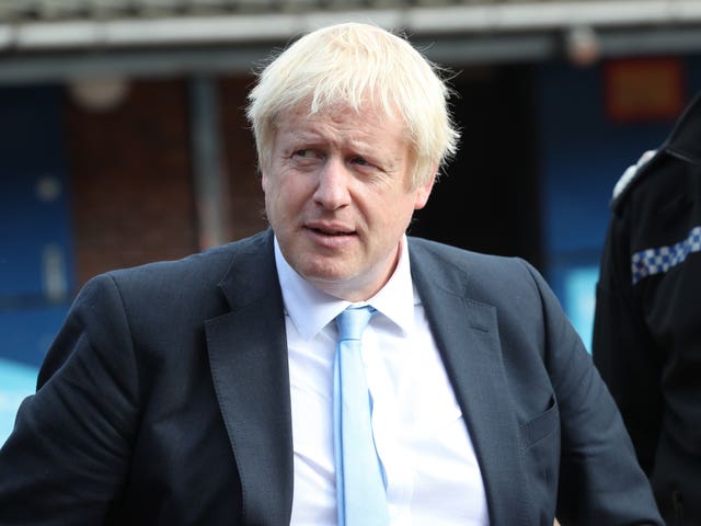Prime Minister Boris Johnson