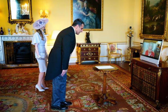 Audiences at Buckingham Palace