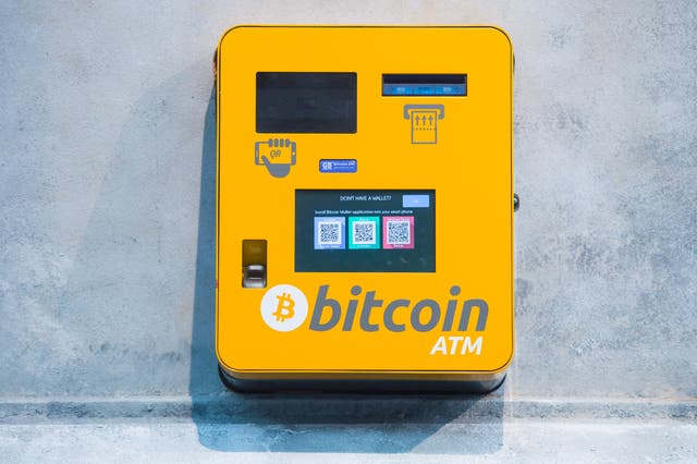 A Bitcoin ATM