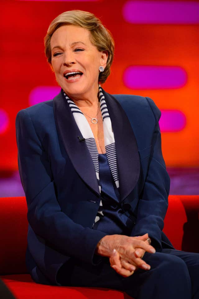 Dame Julie Andrews on the Graham Norton Show – London