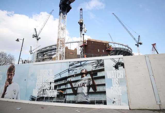 Tottenham Hotspur New Stadium Construction – London