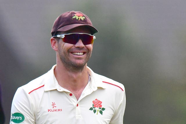 James Anderson has been playing for Lancashire's second XI
