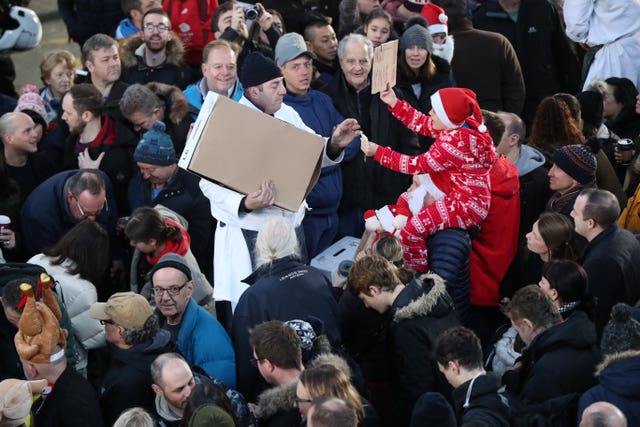 Christmas Meat Auction