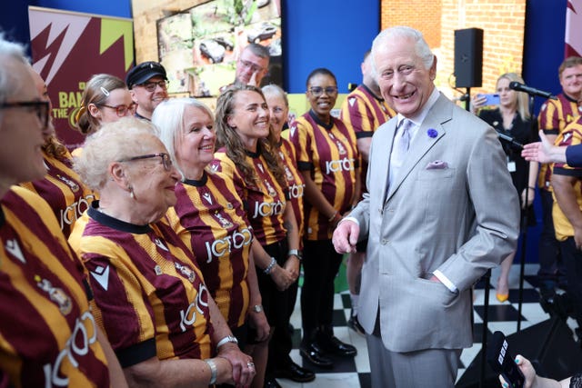 King Charles III and Queen Camilla visit Bradford