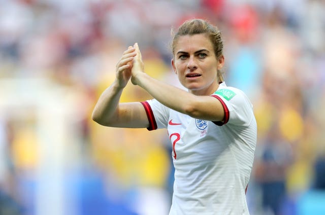 Karen Carney made 144 England appearances (Richard Sellers/PA).