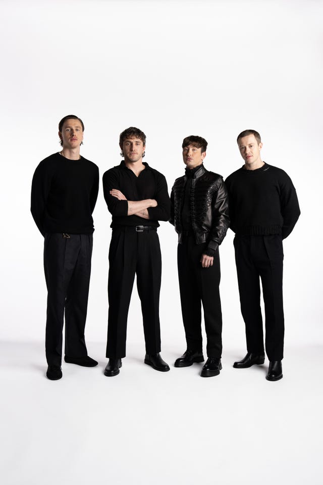 Harris Dickinson as John Lennon, Paul Mescal as Paul McCartney, Barry Keoghan as Ringo Starr and Joseph Quinn as George Harrison