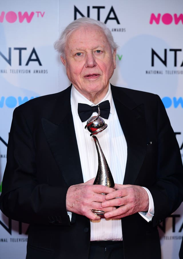 Sir David Attenborough (Ian West/PA)
