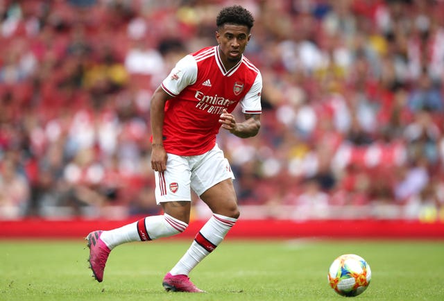 Reiss Nelson, pictured, and Joe Willock have started both Premier League matches this season