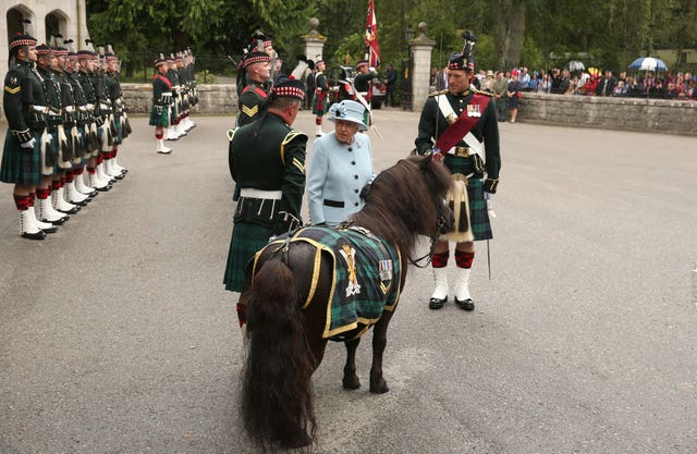 Queen summer residence at Balmoral 2019