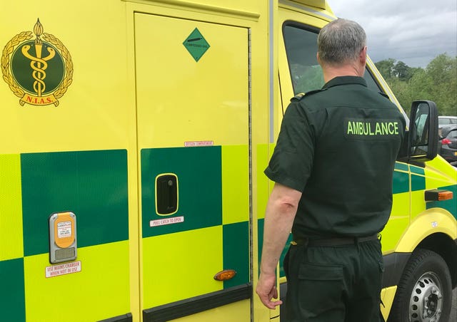 Paramedics attacks in Northern Ireland