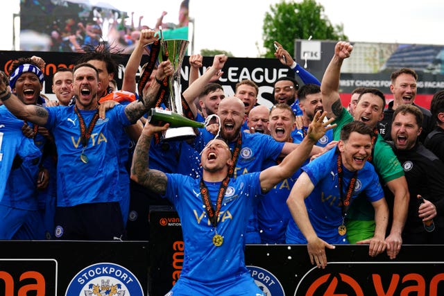 Stockport v FC Halifax Town – Vanarama National League – Edgeley Park