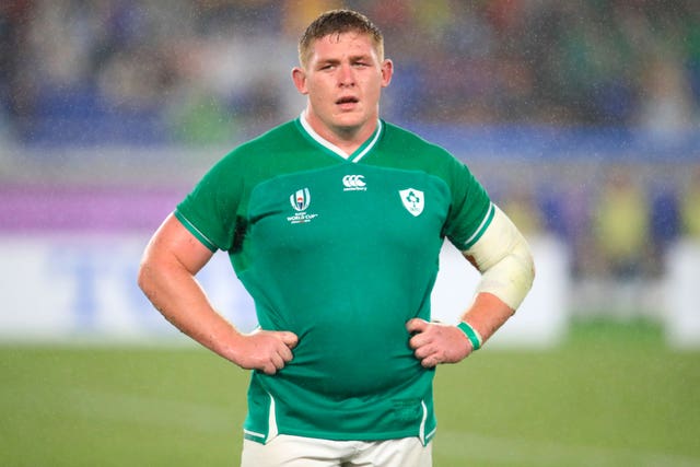 Tadhg Furlong misses out because of injury (Adam Davy/PA)