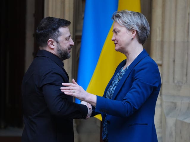 Volodymyr Zelensky visit to UK