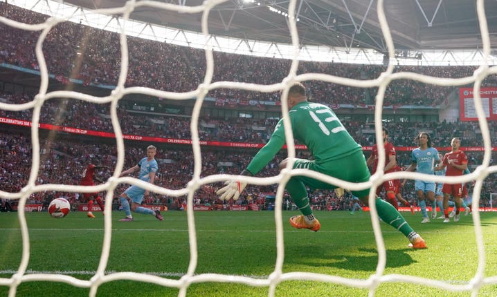 Sadio Mane scores his second