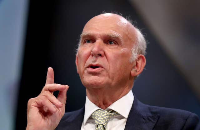 Sir Vince Cable