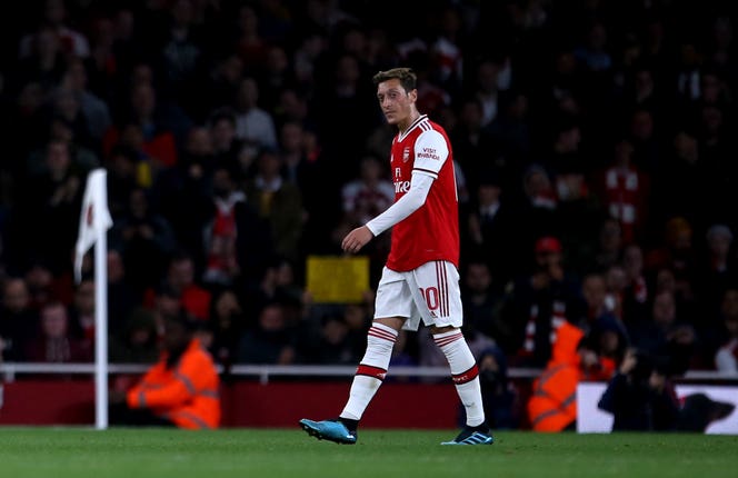 Ozil has not been a key part of Emery's plans so far this season
