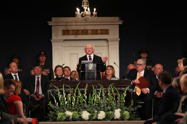 Presidential inauguration – Dublin