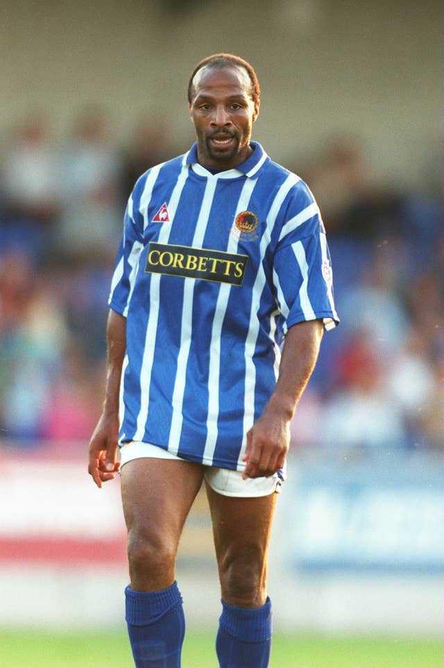 A short stay at Chester in the mid-1990s saw Regis score seven goals in 29 games