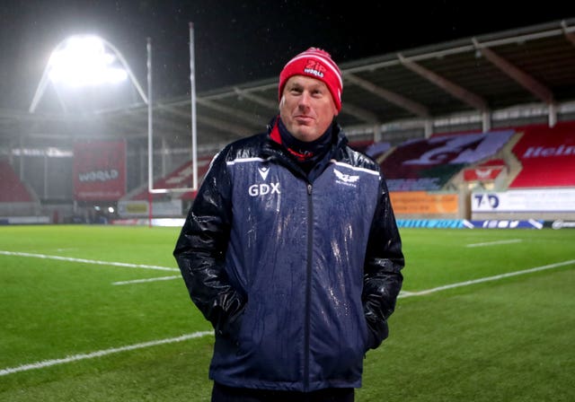 Scarlets coach Glenn Delaney