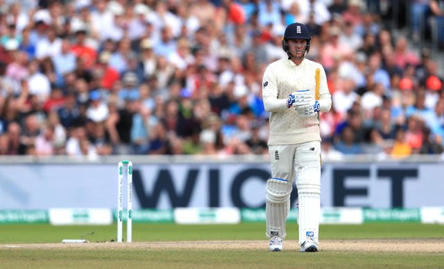 Jason Roy was bowled twice during the match