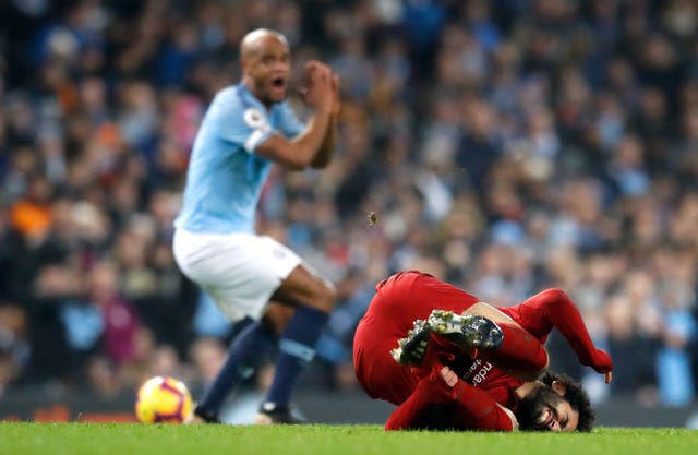 Vincent Kompany thought his challenge was acceptable 