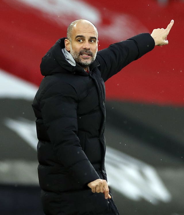 Pep Guardiola file photo