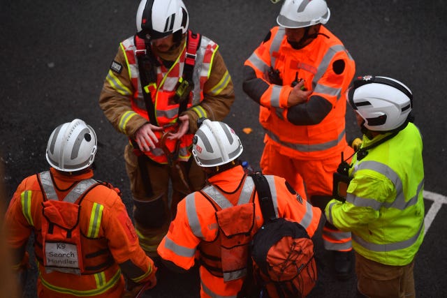 Crane collapse in Bow