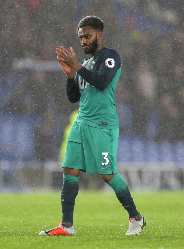 Danny Rose started for Spurs on Wednesday