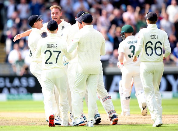 Stuart Broad made a flying start to the series