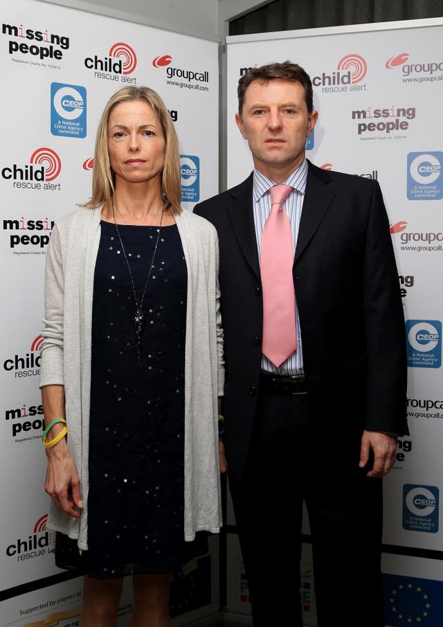 Kate and Gerry McCann 