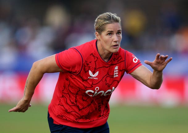 Katherine Brunt feels Australia will not have everything their own way (Nigel French/PA)