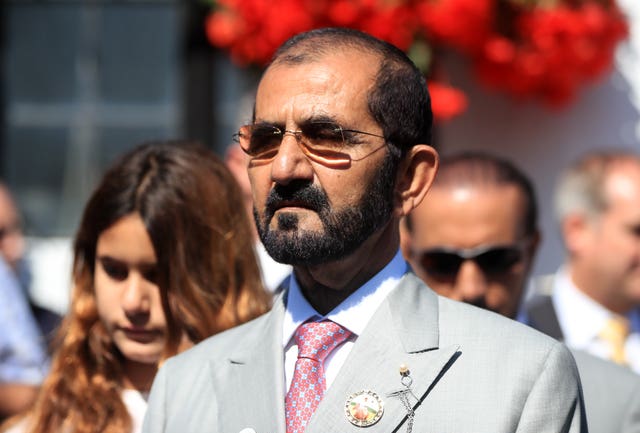 Sheikh Mohammed was in attendance to see Godolphin's big-race double