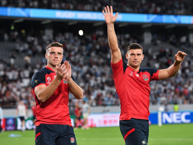 George Ford (left) and Ben Youngs (right) are among the England players to be rested this summer