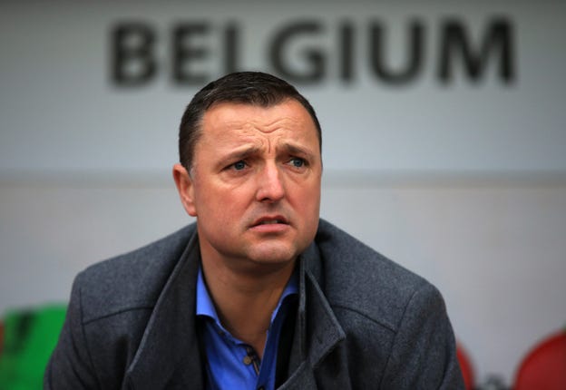 Belgium Women's head coach Ives Serneels