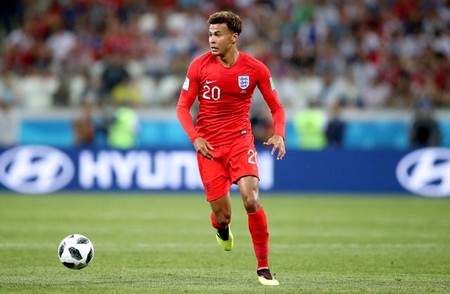 Dele Alli sustained a thigh issue against Tunisia on Monday