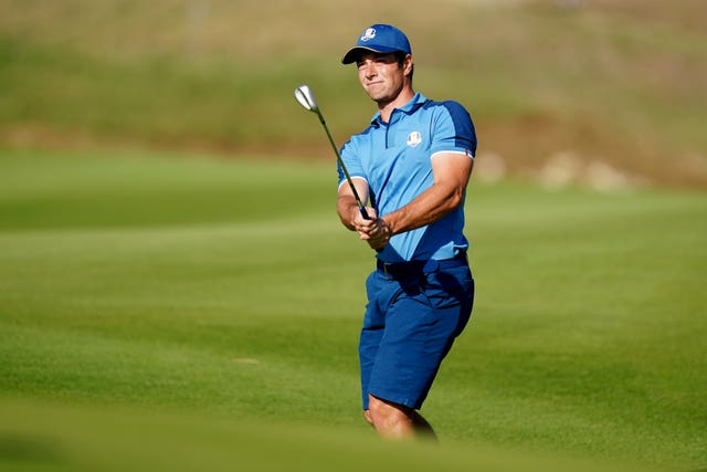 Team Europe’s Viktor Hovland