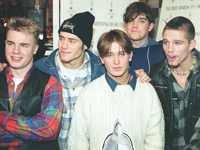 Take That in their heyday